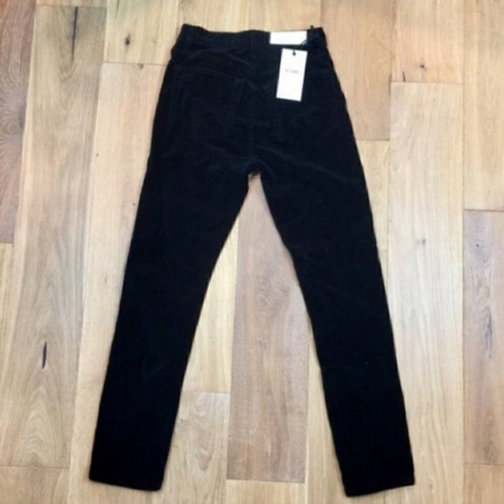 Re/Done Velvet High Waist Ankle Crop Jeans - Picture 8 of 8